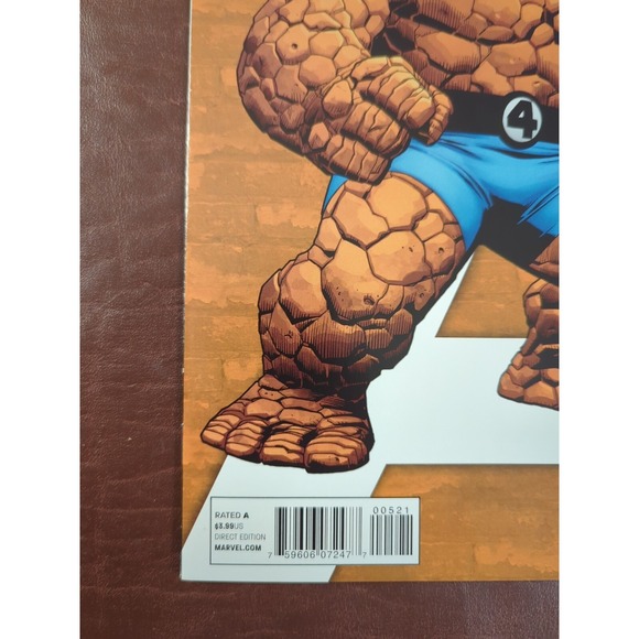 New Avengers #5 1:75 Immonen Variant The Thing Ben Grimm Marvel 2010 Rare - Picture 5 of 11